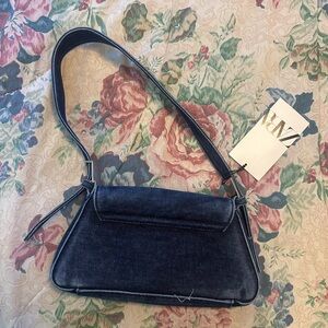 Zara Denim Shoulder Bag